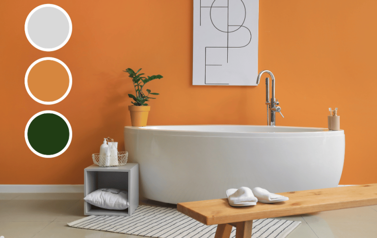 bathroom colour scheme