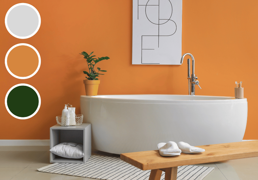 bathroom colour scheme